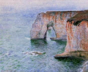 Claude Oscar Monet : The Manneport Seen from the East